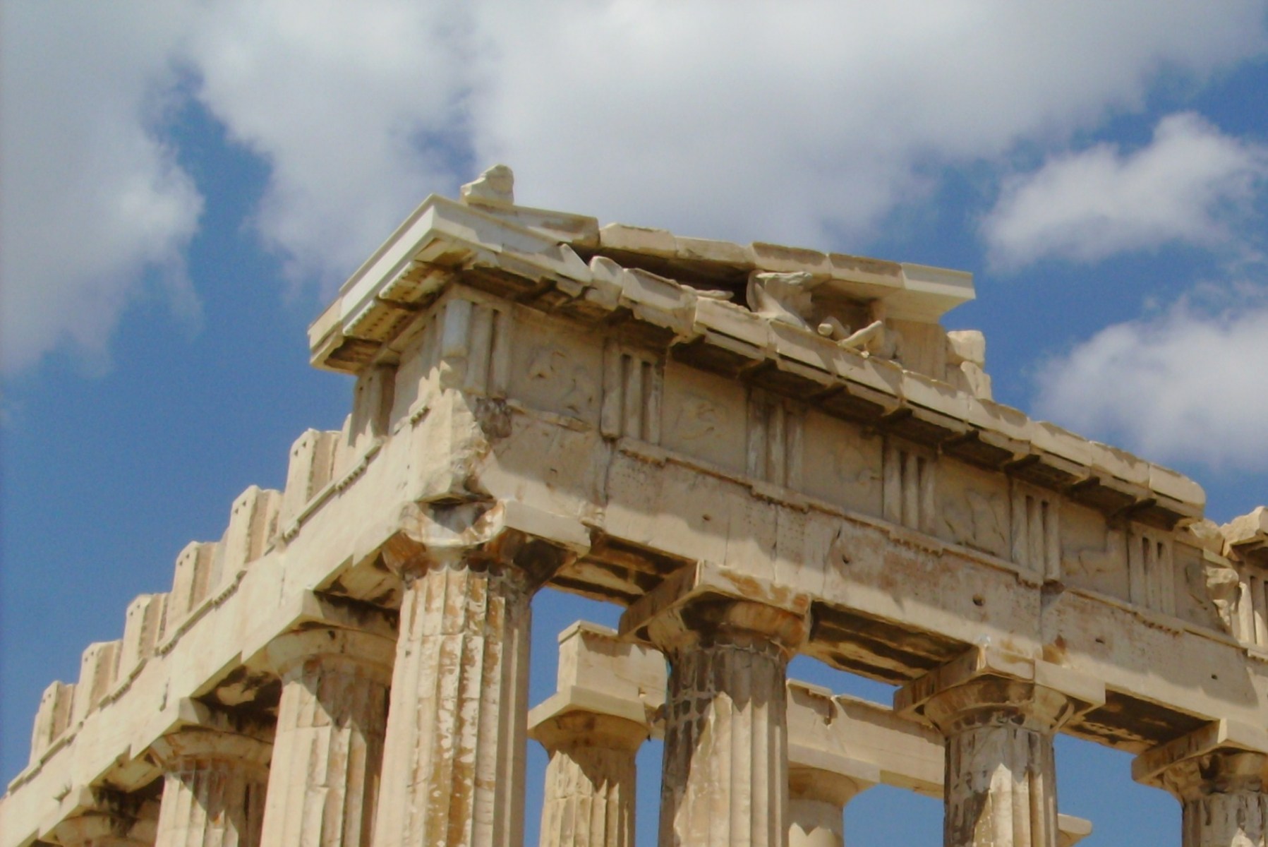 Atene, particolari dall'Acropoli