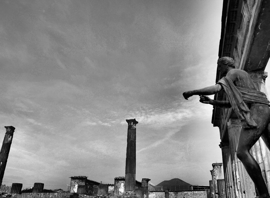 Pompei, Tempio di Apollo, part.