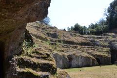 Sutri, Anfiteatro part.