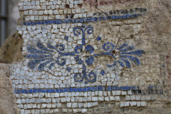 Ninfeo, particolare dei mosaici, Villa Romana di San Giovanni in Palco
