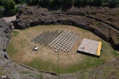 Sutri, Anfiteatro panoramica